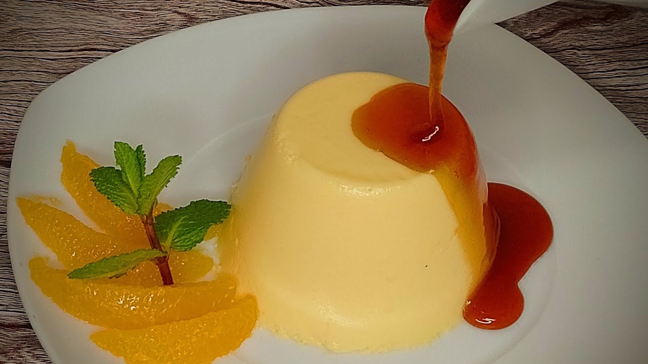 Bavaroise de naranja 🍊. Postre ideal, fácil, y sin horno.