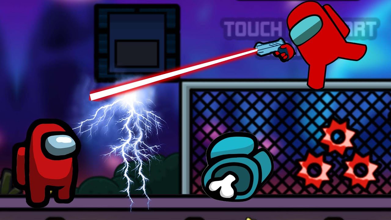 Among Us Space Imposter - SKILL GAME HELP IMPOSTOR ESCAPE FROM ALL TRAP WALKTHROUGH!