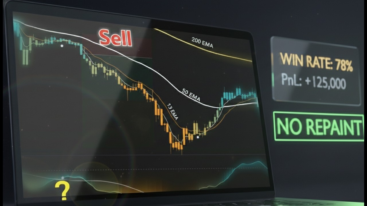 The Most Powerful Moving Average Strategy On Tradingview (Day Trading & Crypto)