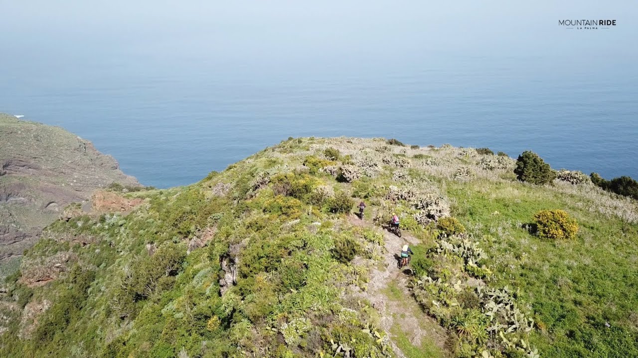 Mountainbike Paradies La Palma - Drohne DJI Mavic. Santa Cruz Bikes / Yeti Cycles / MountainRide LP