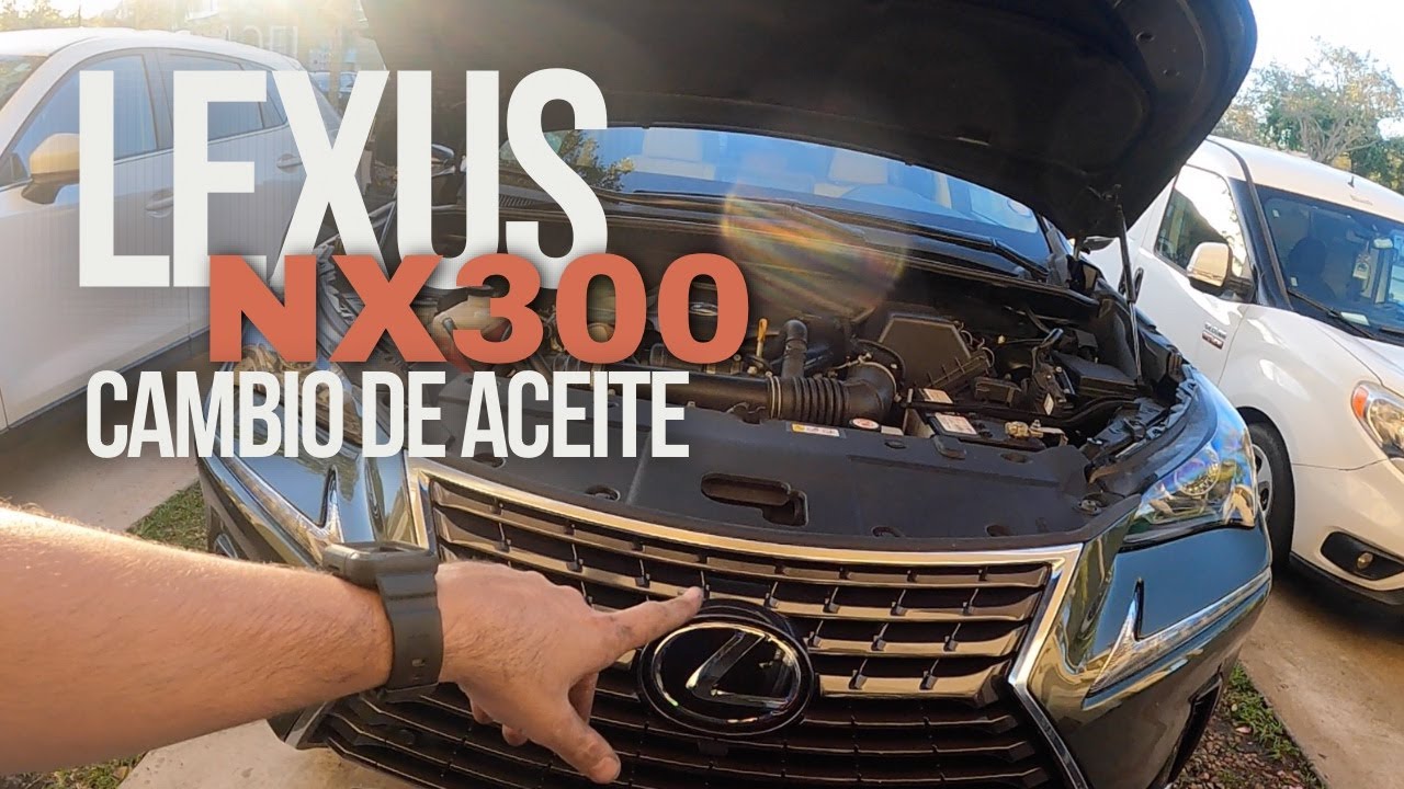 2021 Lexus NX300 Cambio de Aceite