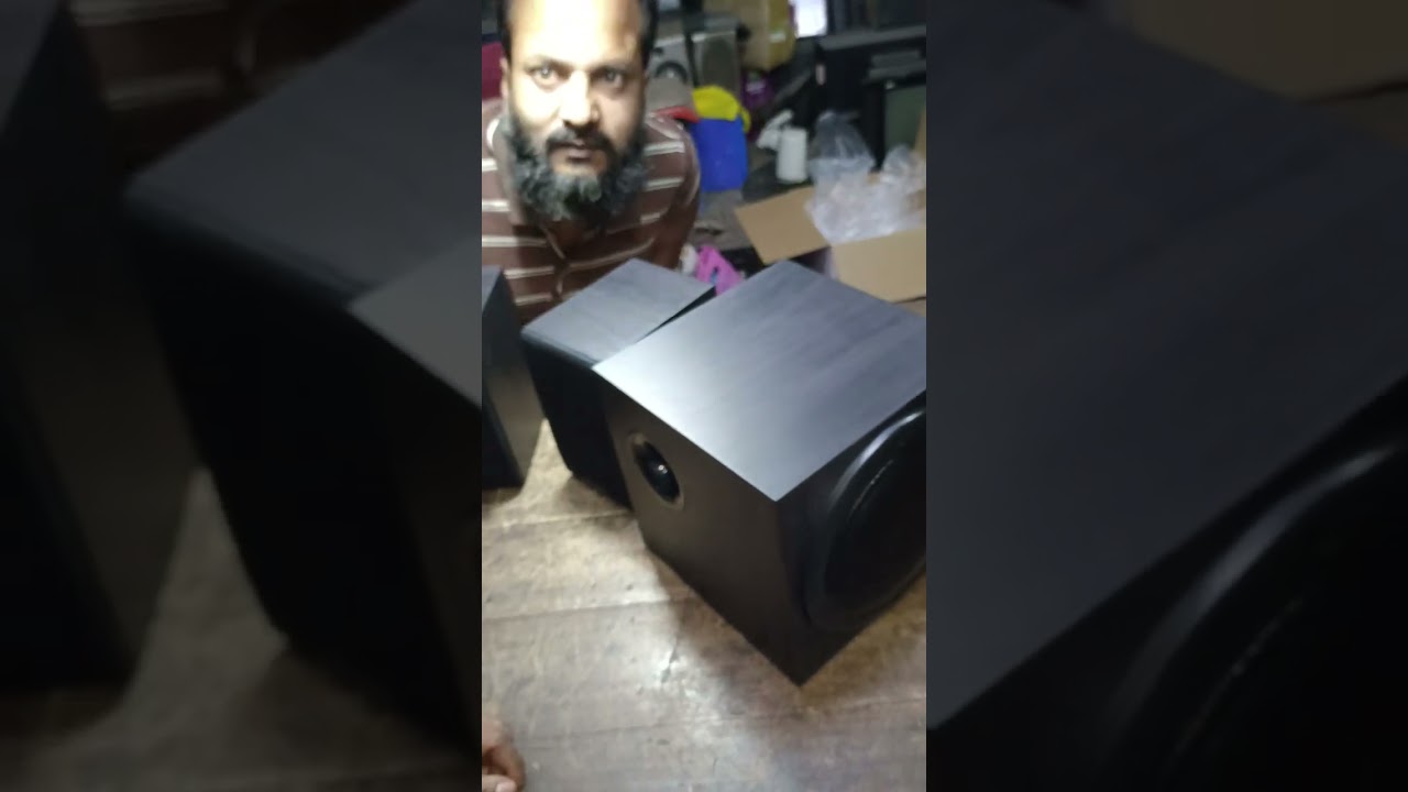 Microlab TMN-1/4.1 unboxing.