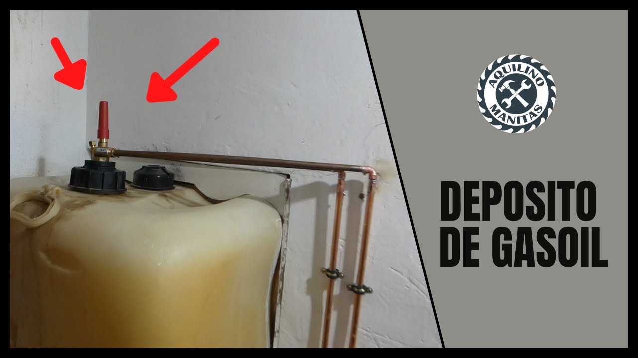 🔥Instalación de DEPOSITO de GASOIL ➕ Kit de APIRACIÓN 🏠Reformando mi casa!!!!