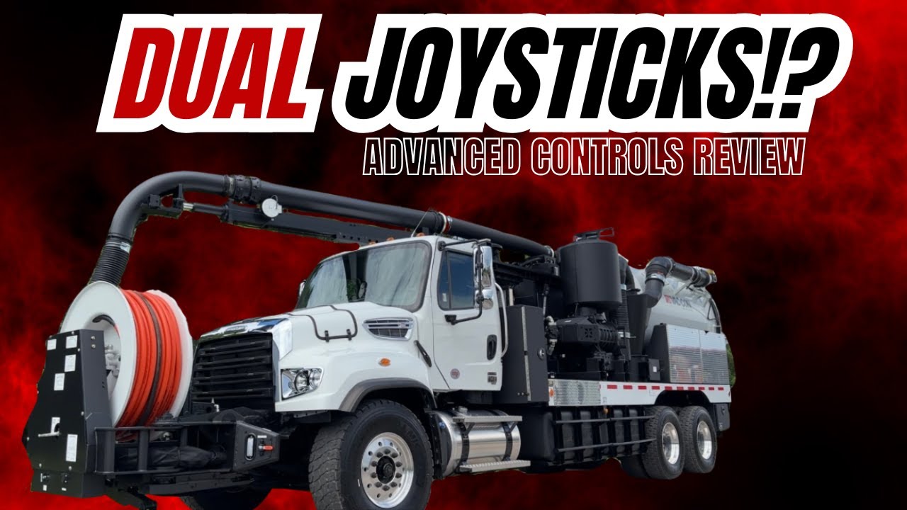 Inside a Vac-Con Single-Engine PD — Dual Joysticks, 180° Reel, HydroX