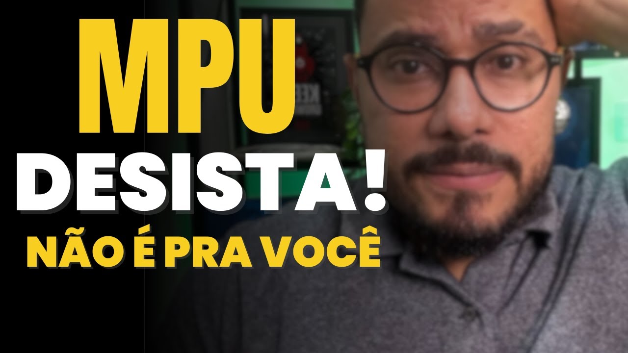 APROVADOS NO MPU TÊM UM PERFIL DIFERENCIADO