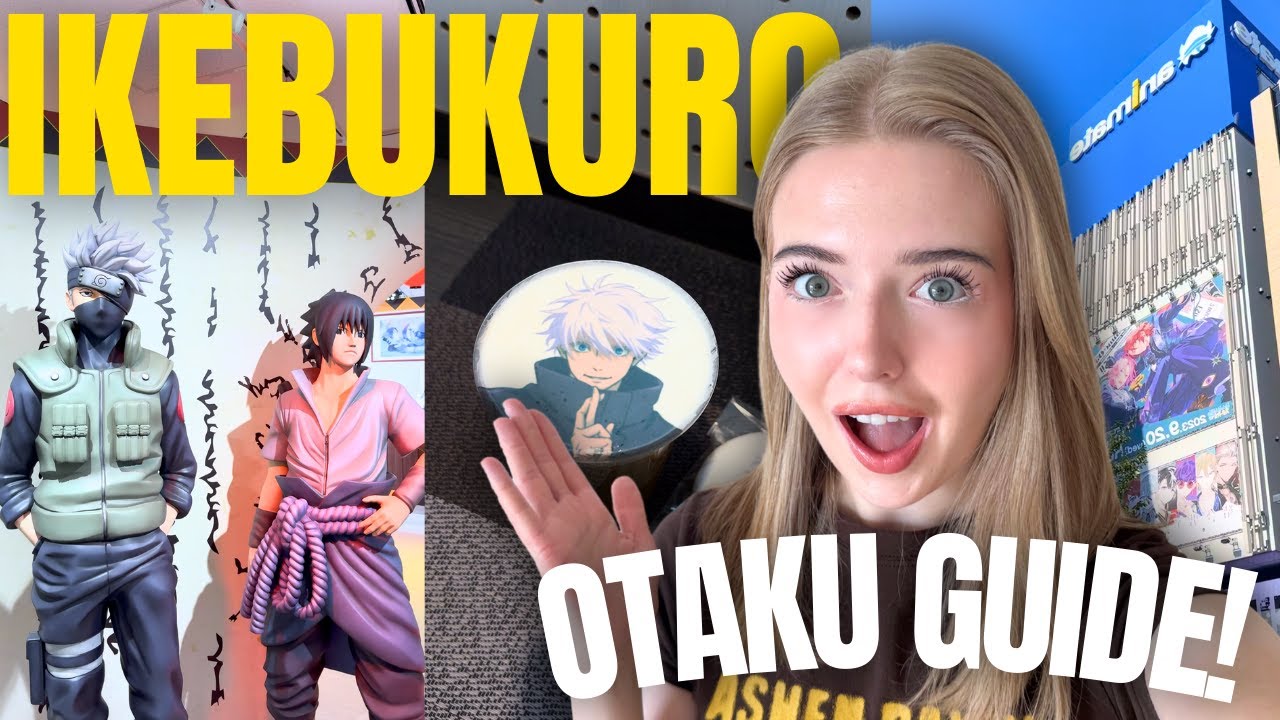 3 MUST-VISIT places for anime lovers in IKEBUKURO!!