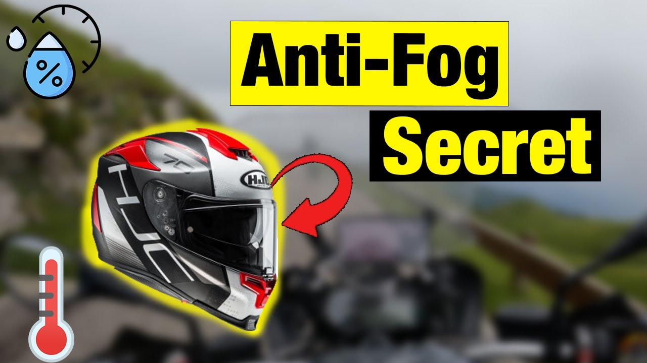 How You Can Prevent Your Motorcycle Visor From Steaming Up
