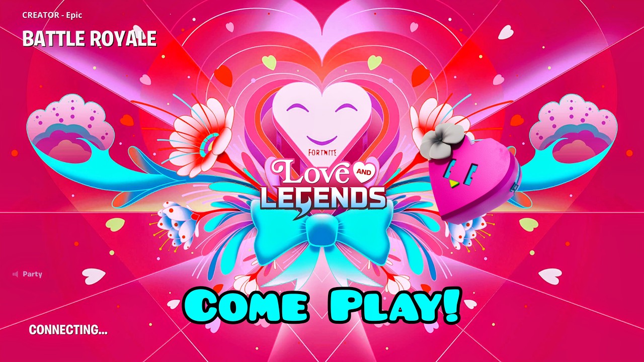 🔴LIVE FORTNITE LOVE AND LEGENDS COME PLAY