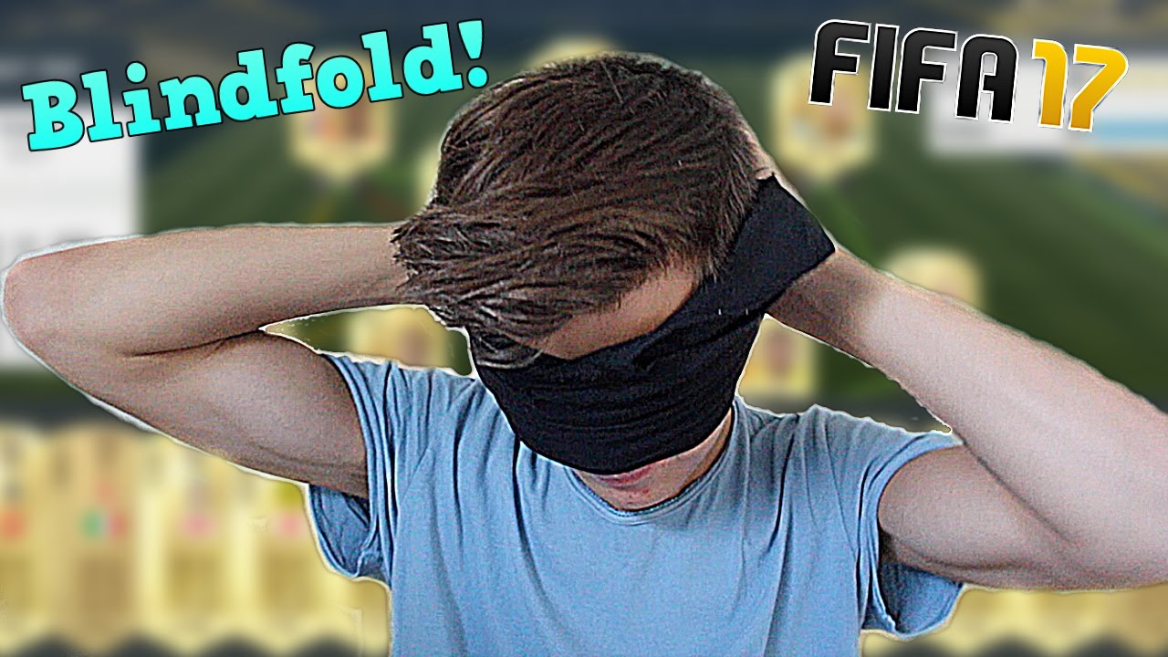 JEG KAN IKKE SE NOGET?! | FIFA 17 FUTDRAFT CHALLENGE!