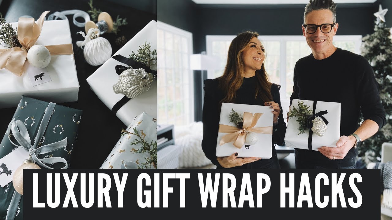 Luxury Gift Wrap Hacks on A BUDGET