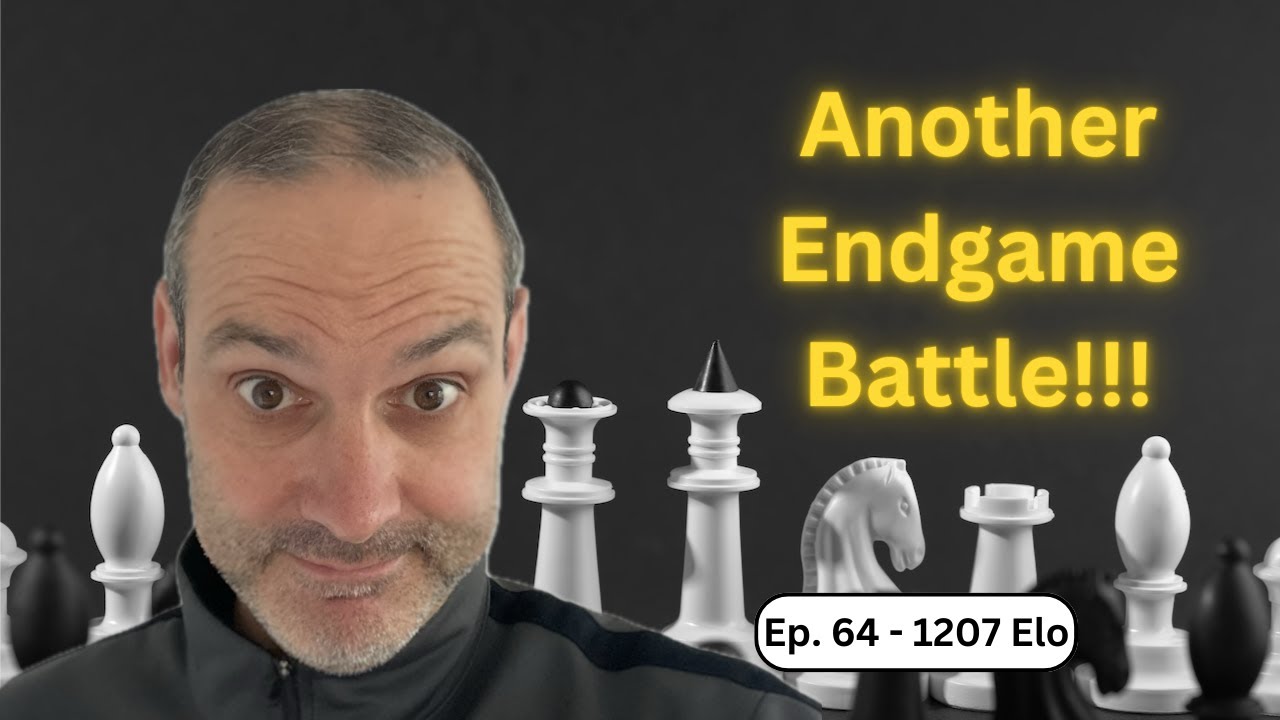 Episode 64 of Road to 1500 Elo - 60-Move Vienna Game Goes All the Way