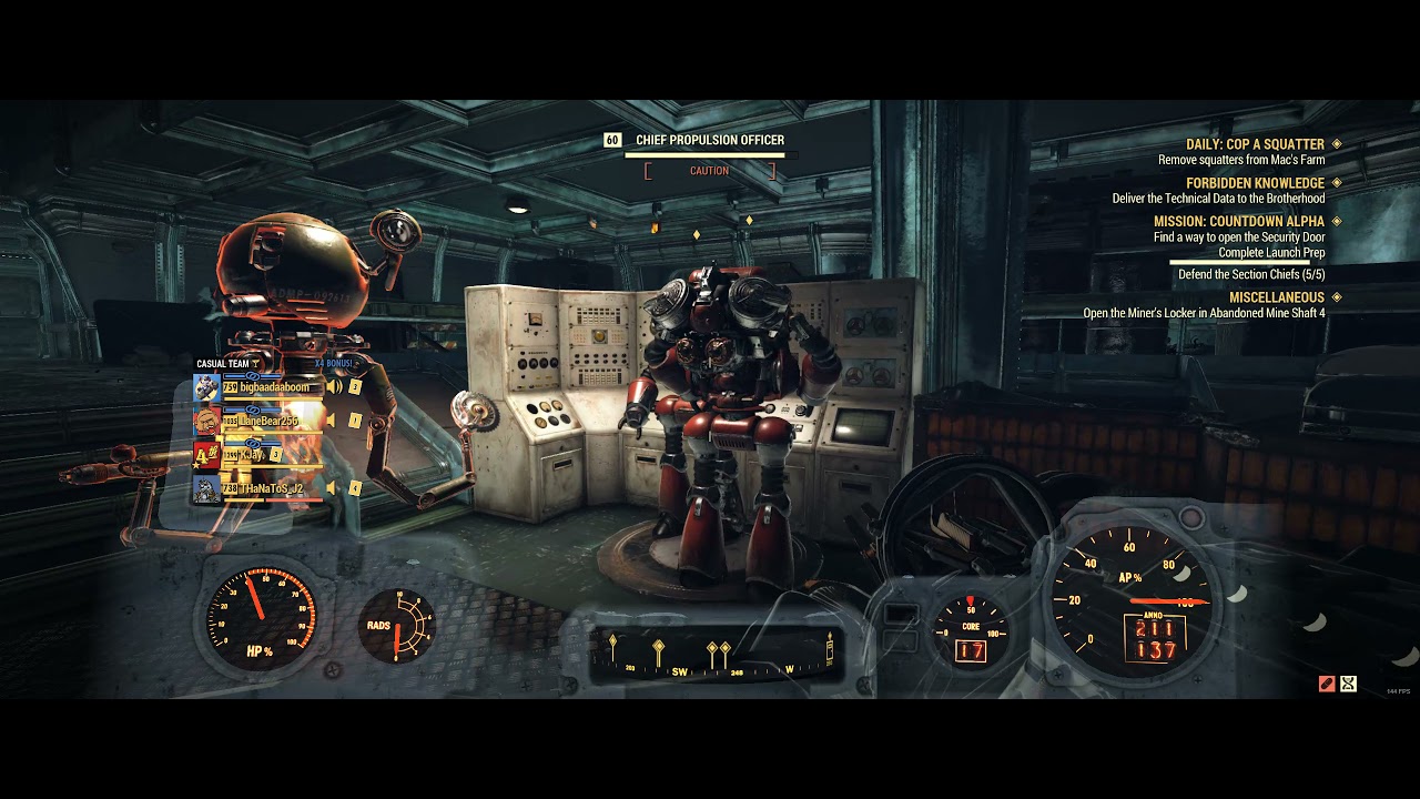 Fallout 76 - Mr. Gutsy Does not Approve of this Relationship