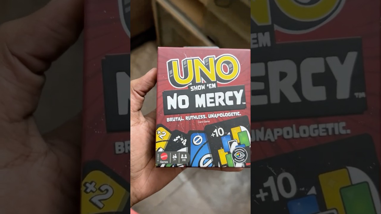 UNO No Mercy | Uno card game family fun😂 #uno #trendingshorts #cardgame