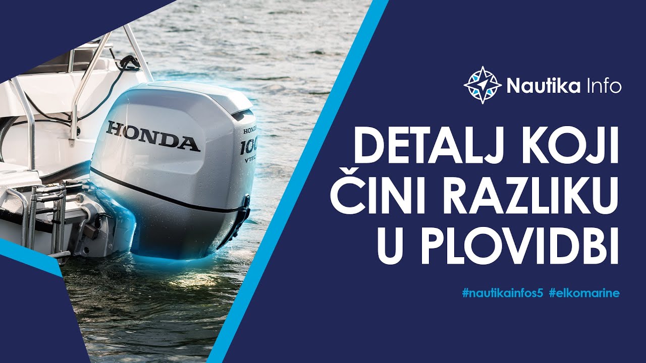 Kako pravilno trimovati plovilo i šta je tilt motora  - Nautika info S5E2
