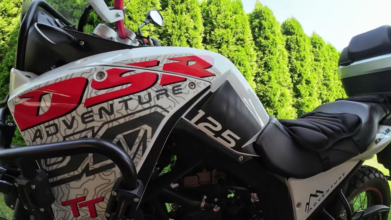 Jak wymienić olej w motocyklu UM DSR ADVENTURE 125 (Malaguti Dune, Derbi Terra, Aprilia).