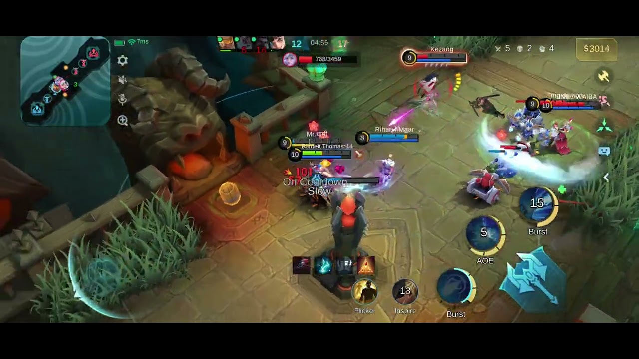 MOBILE LEGENDS BANG BANG GAME PLAY VIDEO.