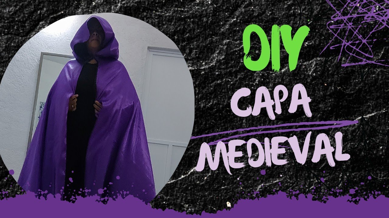 Capa Medieval :cosplay raven