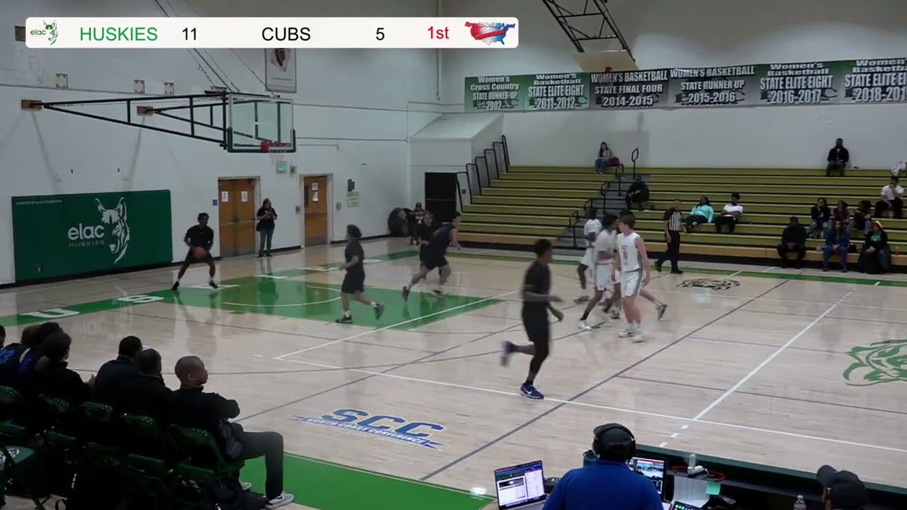 ELAC Huskies Men's Basketball vs Los Angeles City College