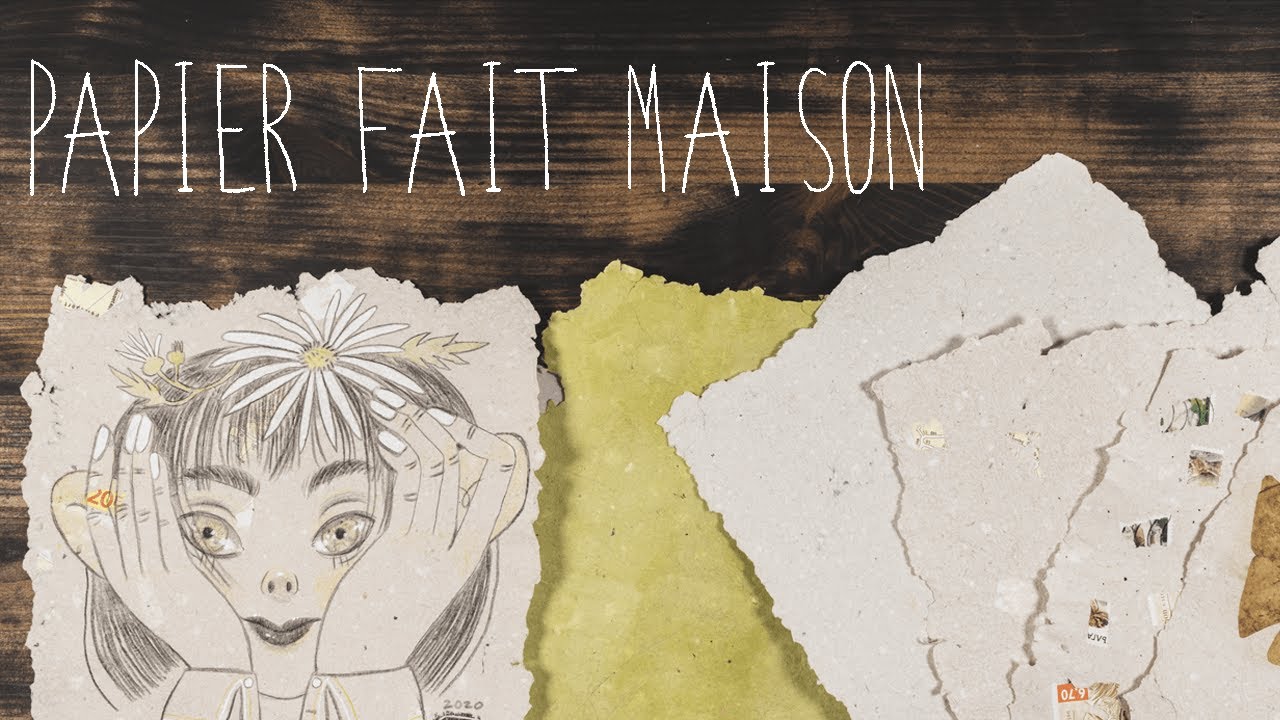 Fabrication de papier maison, je ne pensais pas y arriver ! 😲