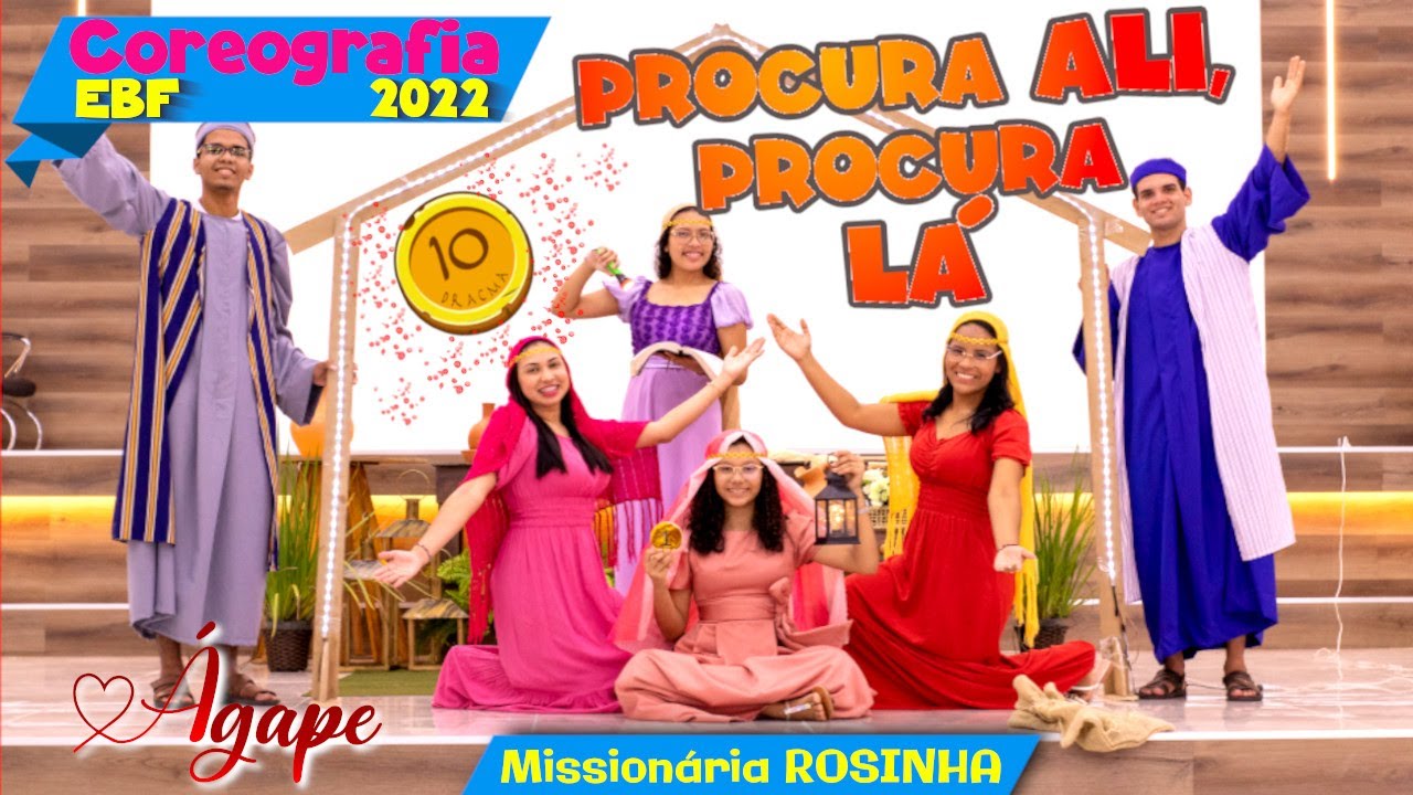COREOGRAFIA EBF 2022 - | Louvor PROCURA ALI, PROCURA LÁ |