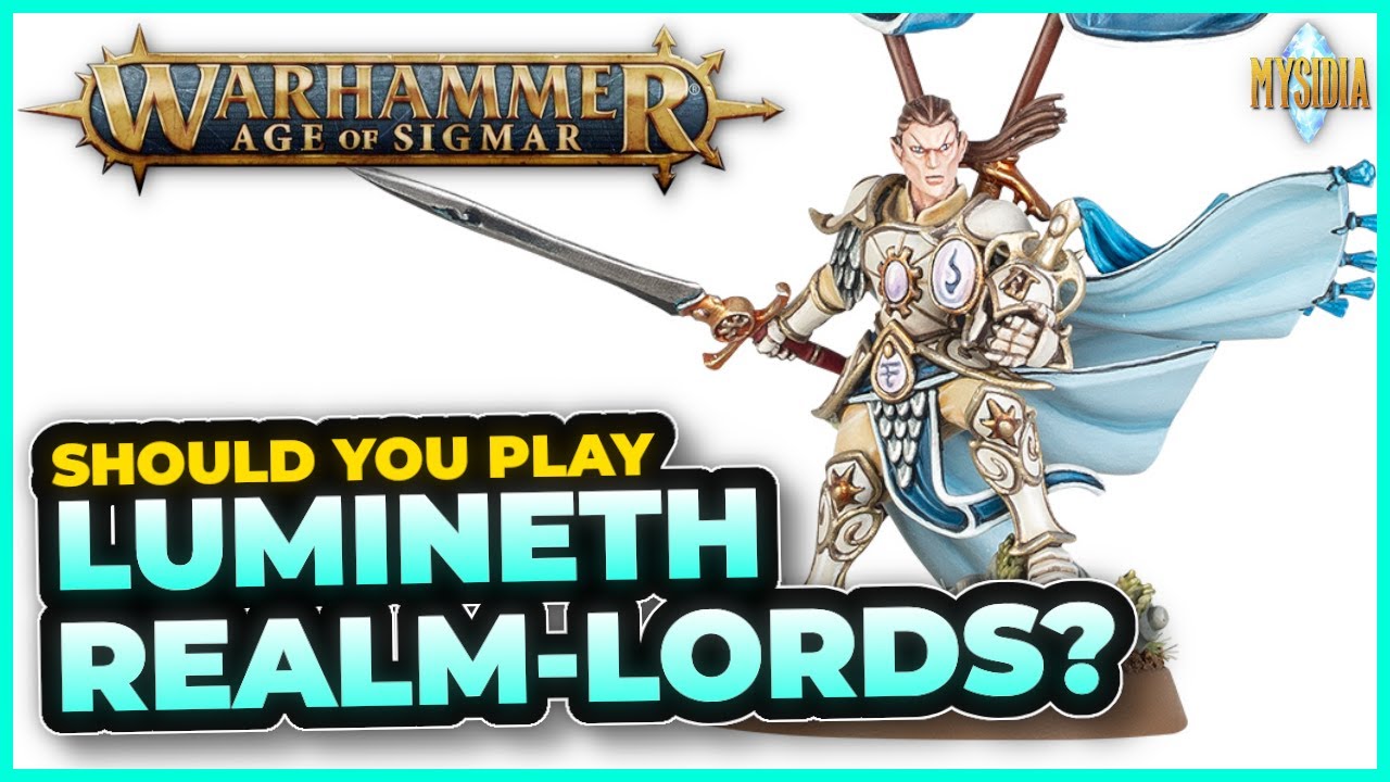 Стоит ли играть за Люминет, Владык Царства? Боевой справочник 2026 года! | Warhammer Age of Sigmar