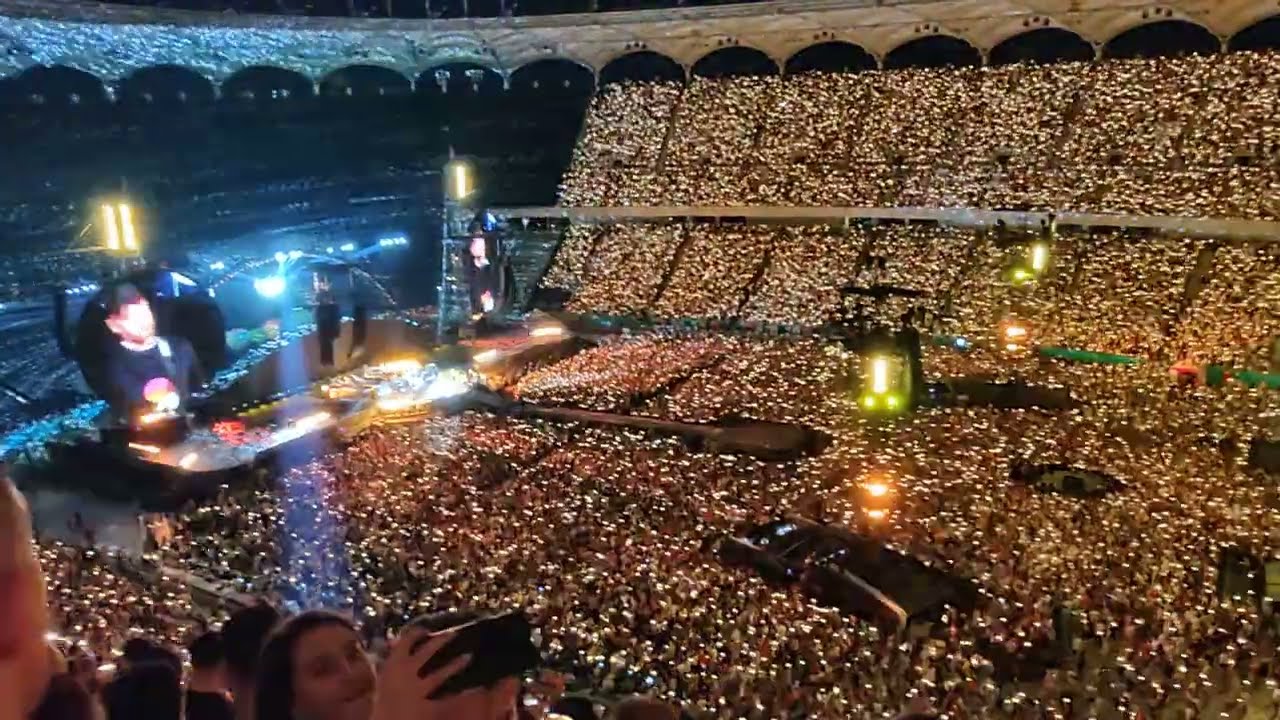 Coldplay  - Yellow - Live in Bucharest - June 13 2024