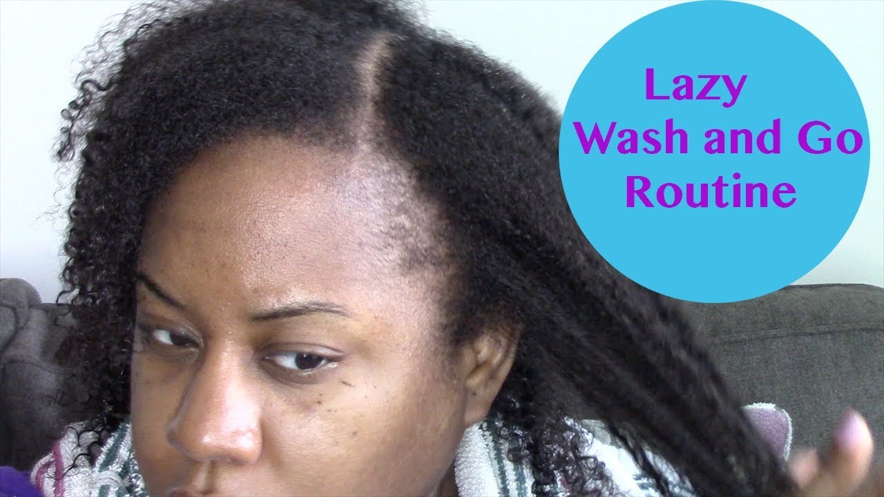 My Lazy Wash and Go Routine (Fine Natural Hair)