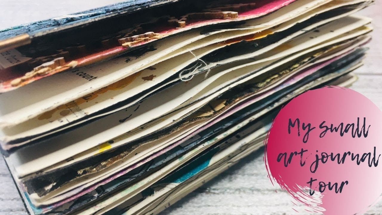 Art journal flip through 2021
