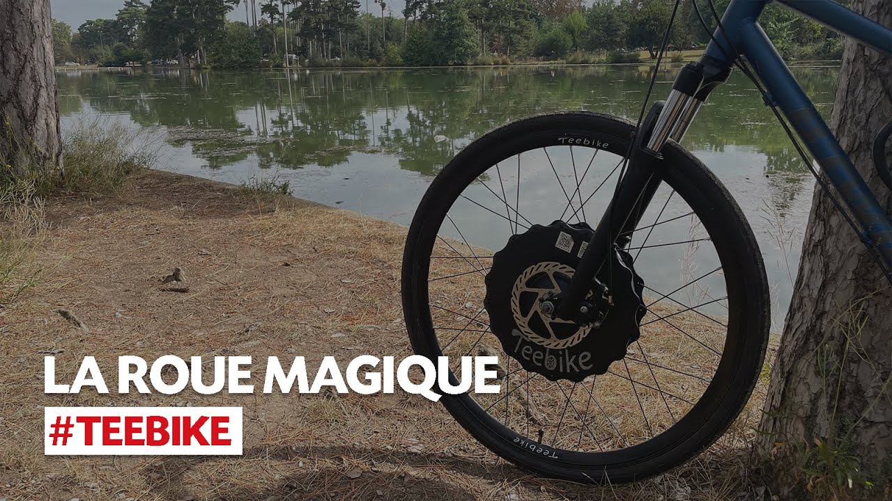 Mon test de la Teebike : électrifie ton vélo en un tour de roue !