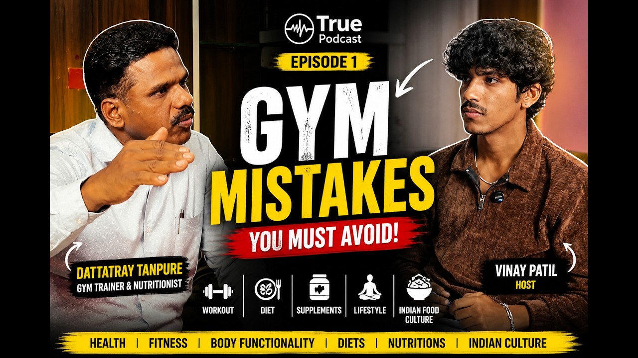 Complete Guide to Gym & Nutrition (Marathi) | Fitness Podcast with Tanpure Sir !!!