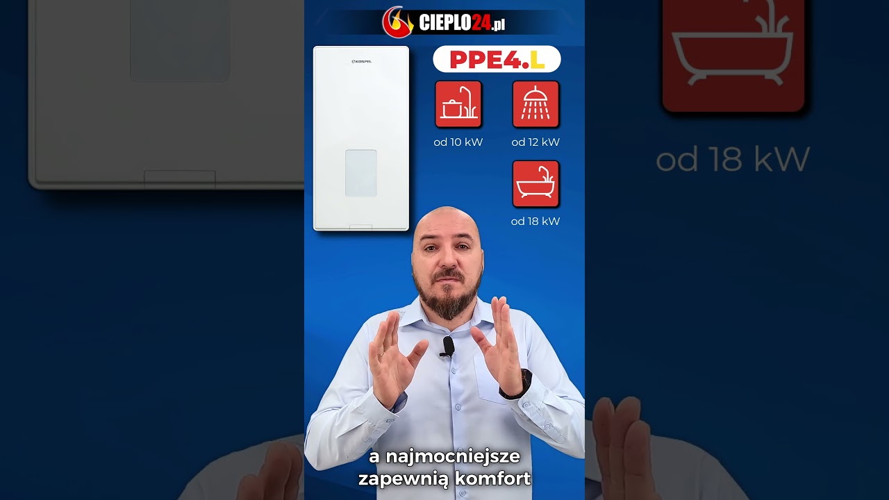 &bdquo;Podgrzewacze Kospel PPE4 &ndash; kt&oacute;ry wybrać do domu? 💧&rdquo;  #cieplo24 #ciepławoda #hit