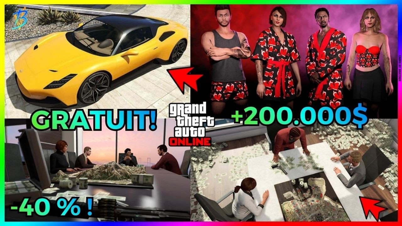 LES PROMOTIONS SUR GTA ONLINE DU 12 FÉVRIER 2026 ! SAINT VALENTIN ❤️
