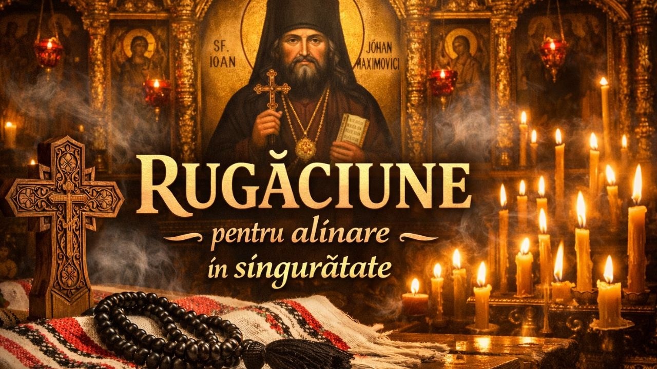 Rugăciune către Sfântul Ioan Maximovici pentru alinare în singurătate