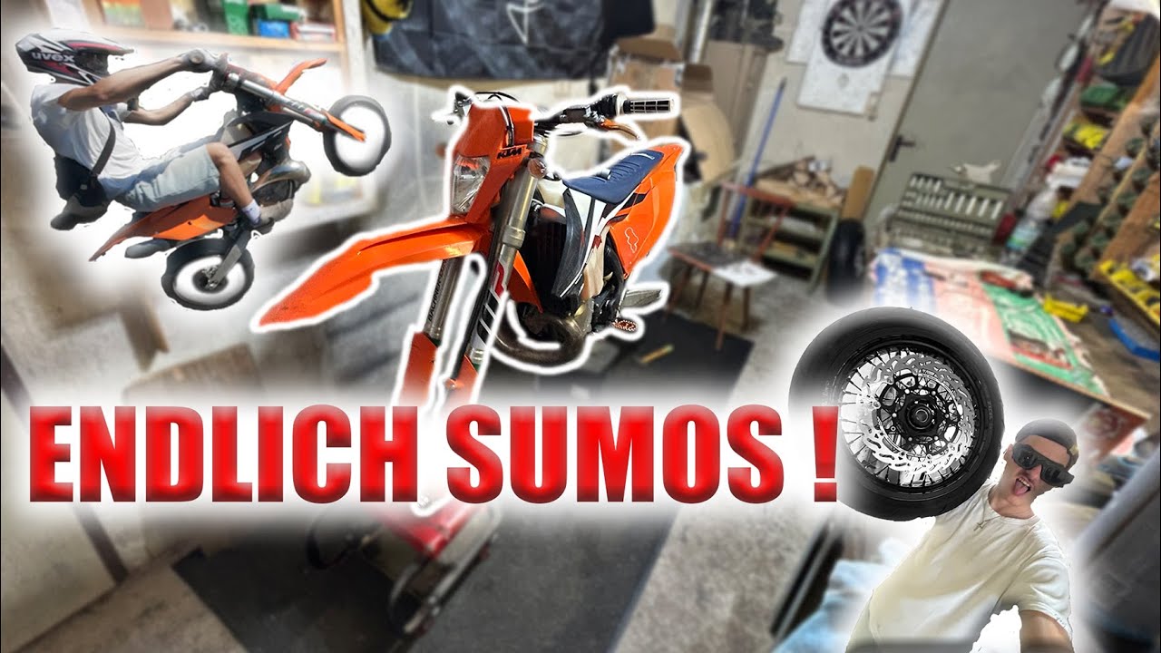 EXC steht ENDLICH auf SUPERMOTO Felgen | hiegi
