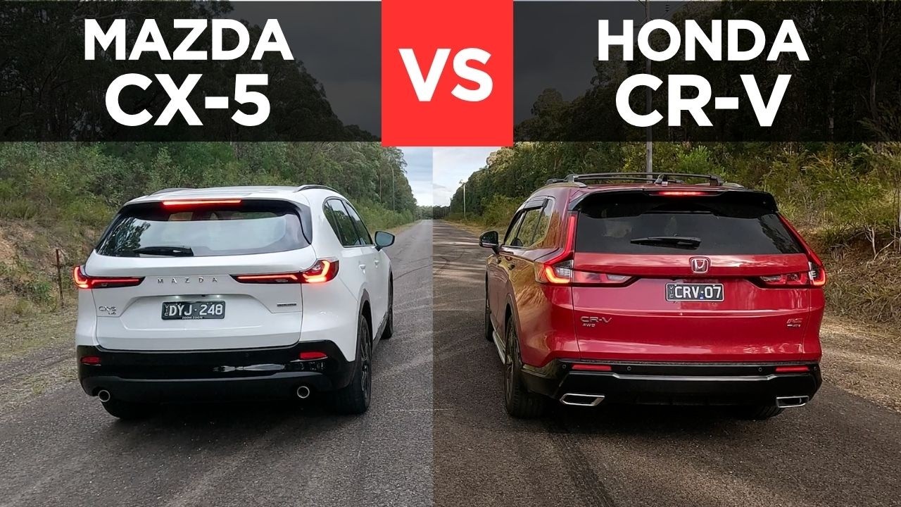 Wyścig r&oacute;wnoległy: Honda CR-V 2026 kontra Mazda CX-5 &ndash; 0-100 i por&oacute;wnanie