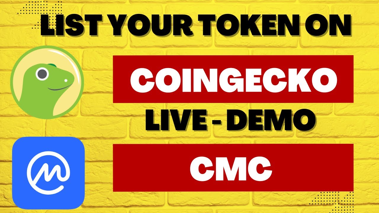 Watch Me List a Token on Coingecko!