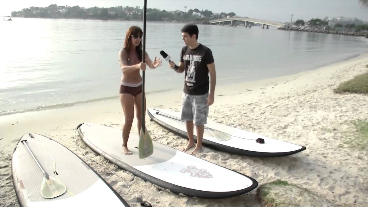 Fora do Estúdio: Pierre aprende a praticar Stand Up Pedal - Record News ES
