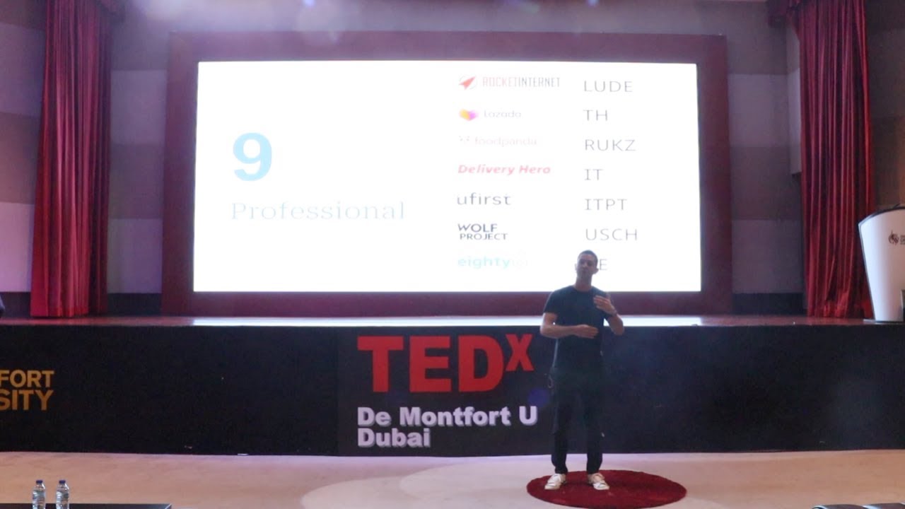 The Startup Odyssey: Navigating New Countries & Cultures | Matteo Lentini | TEDxDe Montfort U Dubai