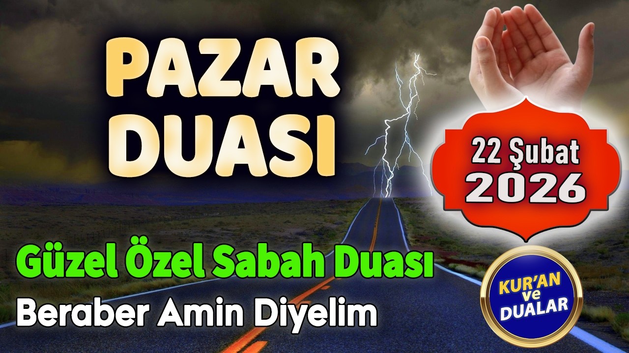 PAZAR GÜNÜ ÖZEL DUA Şifalı Dualar Hazinesi