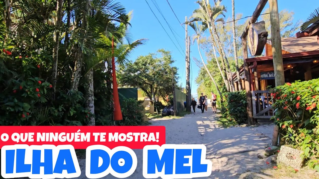 Como é a ILHA DO MEL no PARANÁ (DIA e NOITE) O QUE SABER antes de IR!