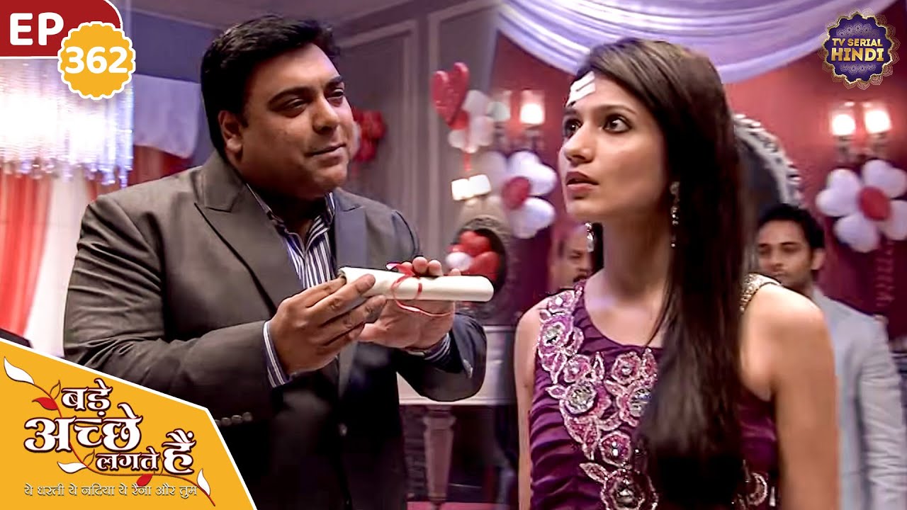 Will Ram expose Ayesha's lies? | Ep 362 | Bade Achhe Lagte Hain | TV Serial Hindi