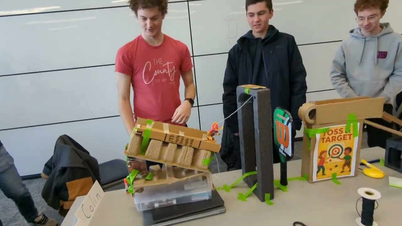 Rube Goldberg Balloon Pop (testing assumptions)