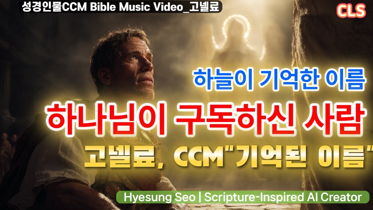 하늘이 구독한 사람, 고넬료 | 하나님이 '좋아요' 누르신 사람의 이야기 CCM 기억된 이름  #고넬료 #CCM #하늘이기억한사람  #성경인물CCM #찬양뮤직비디오 #감동찬양