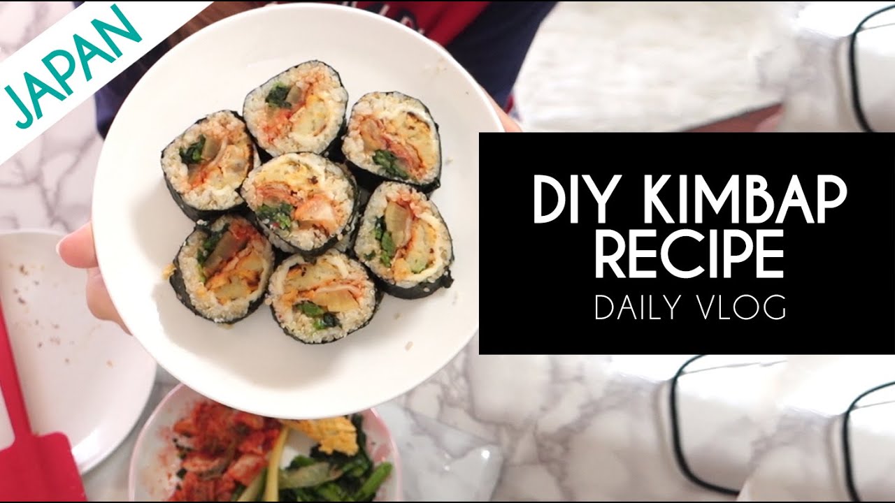 I NEED MY KIMBAP | My DIY Kimbap Recipe Vlog in Japan