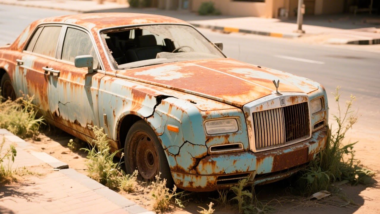 This Is What Happens When Billionaires Walk Away from Their Cars