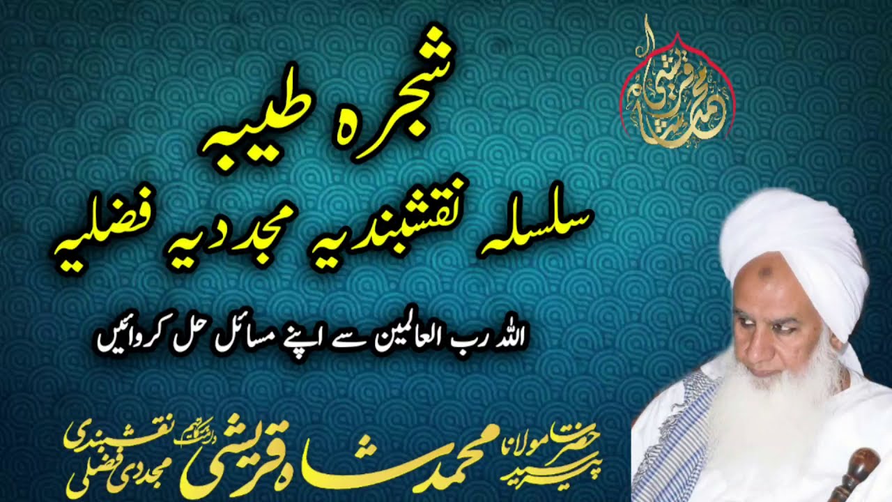 Shajra Tayyaba | Silsila Naqshbandiya