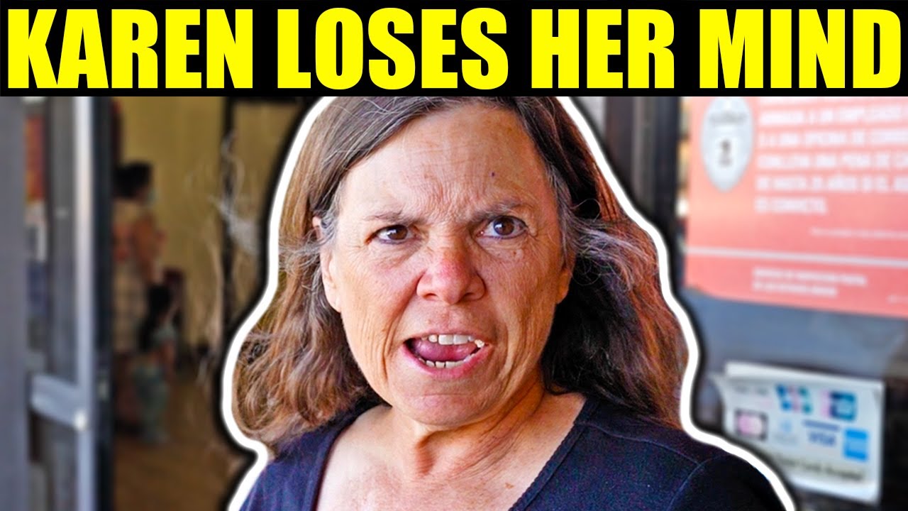 БЕЗУМНАЯ КАРЕН БЫЛА ОСТАНОВЛЕНА ПРИ ПОПЫТКЕ УСТРОИТЬ СЦЕНУ