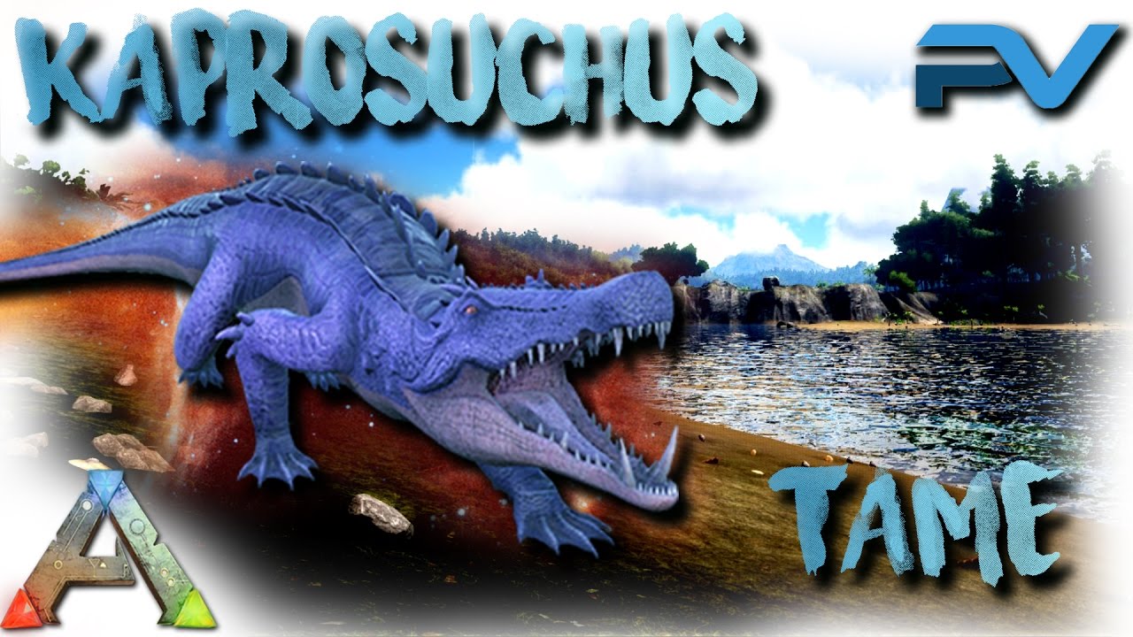 ARK: E18 SCORCHED EARTH | TAMING A KAPROSUCHUS