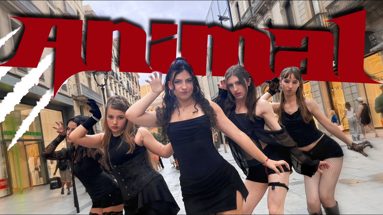 DANCE IN PUBLIC BCN|] 'ANIMAL' KATSEYE (캣츠아이) Dance Cover by LITTLESTARS