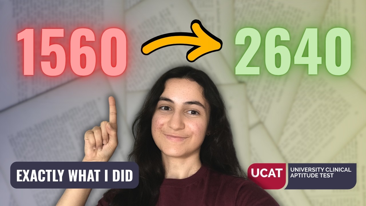 My *full* UCAT study plan | What Got Me a 2640/2700
